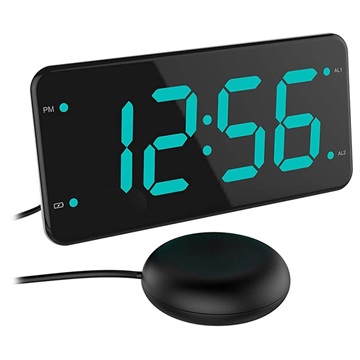 Alarm Clock for The Deaf and Hard of Hearing T1H - Black