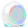 Alarm Clock with Colorful Night Light - Beige
