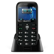 Allview D3 Senior Phone with SOS - 3G, Dual SIM - Black