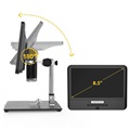 Andonstar AD208 Digital Microscope with 8.5" LCD Screen - 5X-1200X