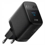 Anker 312 Ace 25W USB-C Wall Charger - PowerIQ 3.0, Power Delivery - Black