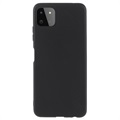 Anti-Fingerprint Matte Samsung Galaxy A22 5G, Galaxy F42 5G TPU Case - Black