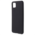 Anti-Fingerprint Matte Samsung Galaxy A22 5G, Galaxy F42 5G TPU Case - Black