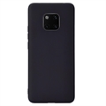 Anti-Fingerprint Matte Huawei Mate 20 Pro TPU Case - Black