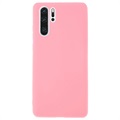 Huawei P30 Pro Anti-Fingerprint Matte TPU Case - Pink