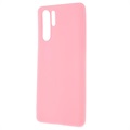 Huawei P30 Pro Anti-Fingerprint Matte TPU Case - Pink