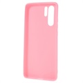 Huawei P30 Pro Anti-Fingerprint Matte TPU Case - Pink