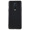 Anti-Fingerprint Matte OnePlus 8 TPU Case - Black