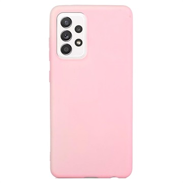 Anti-Fingerprint Matte Samsung Galaxy A53 5G TPU Case - Pink