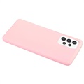 Anti-Fingerprint Matte Samsung Galaxy A53 5G TPU Case - Pink