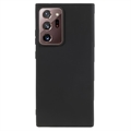 Anti-Fingerprint Matte Samsung Galaxy Note20 Ultra TPU Case - Black