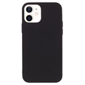 Anti-Fingerprint Matte iPhone 12 Mini TPU Case - Black
