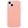 iPhone 15 Plus Anti-Fingerprint Matte TPU Case - Pink