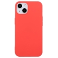iPhone 15 Plus Anti-Fingerprint Matte TPU Case - Red