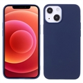 Anti-Fingerprint Matte iPhone 13 Mini TPU Case - Dark Blue