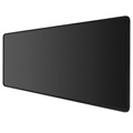 Anti-Slip Gaming Mousepad with Stitched Edges - Black