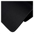 Anti-Slip Gaming Mousepad with Stitched Edges - Black