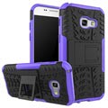 Samsung Galaxy A3 (2017) Anti-Slip Hybrid Case - Black / Purple
