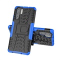 Huawei P30 Pro Anti-Slip Hybrid Case with Kickstand - Blue / Black