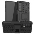 Anti-Slip Motorola Edge 20 Pro Hybrid Case - Black