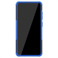 Anti-Slip Samsung Galaxy A51 Hybrid Case with Stand - Blue / Black