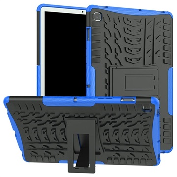 Anti-Slip Samsung Galaxy Tab S5e Hybrid Case with Kickstand - Blue / Black