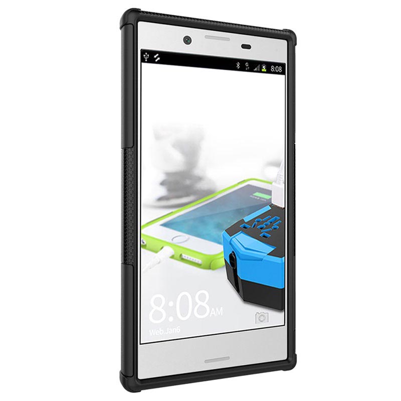 Slim Case extra dünn kompatibel mit Sony Xperia X Compact Silikon Handyhülle transparent Hülle SG Dynamo Dresden Offizielles Lizenzprodukt Logo