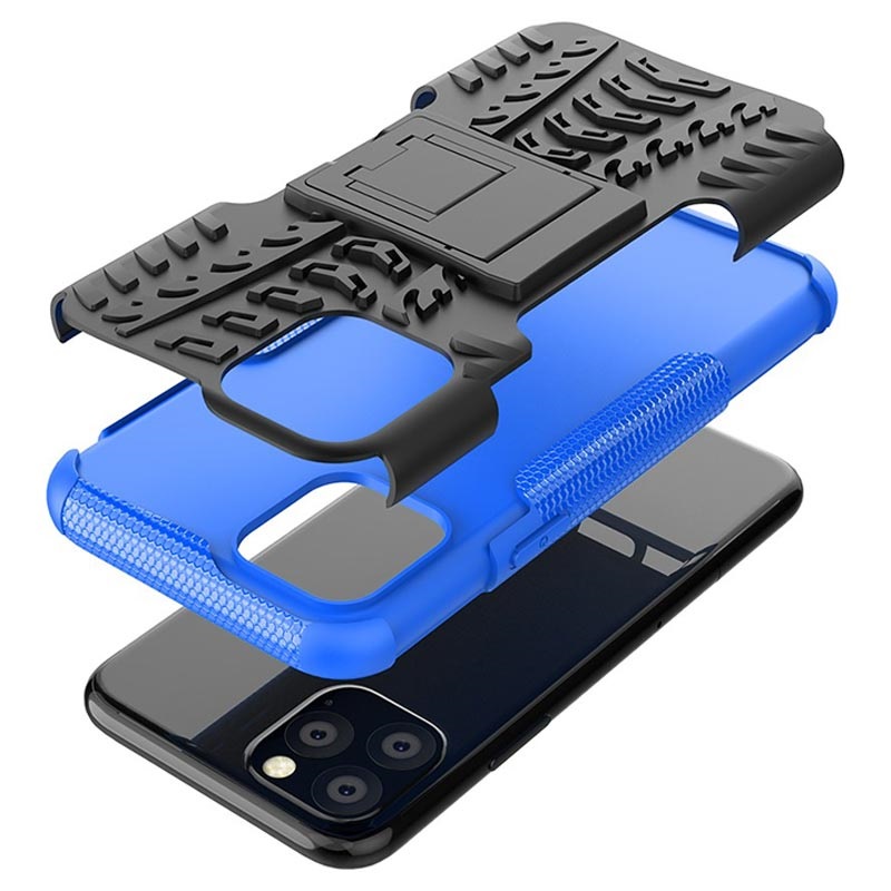 AntiSlip iPhone 11 Pro Hybrid Case with Stand