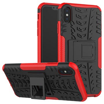 Anti-Slip iPhone XS Max Hybrid Case with Stand