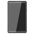 Samsung Galaxy Tab A7 Lite Anti-Slip Hybrid Case with Kickstand - Black