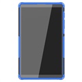 Samsung Galaxy Tab A7 Lite Anti-Slip Hybrid Case with Kickstand - Blue / Black