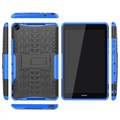Huawei MediaPad M5 Lite 8 Anti-Slip Hybrid Case with Kickstand - Blue / Black