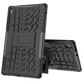 Lenovo Tab K10 Anti-Slip Hybrid Case with Kickstand - Black