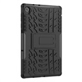 Lenovo Tab K10 Anti-Slip Hybrid Case with Kickstand - Black