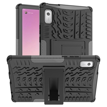 Anti-Slip Lenovo Tab M9 Hybrid Case with Kickstand - Black