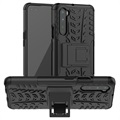 OnePlus Nord Anti-Slip Hybrid Case with Kickstand - Black