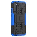 OnePlus Nord Anti-Slip Hybrid Case with Kickstand - Blue / Black