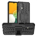 Samsung Galaxy A13 Anti-Slip Hybrid Case with Kickstand - Black