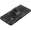 Samsung Galaxy A13 Anti-Slip Hybrid Case with Kickstand - Black