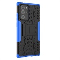 Samsung Galaxy Note20 Ultra Anti-Slip Hybrid Case with Kickstand - Blue / Black