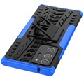 Samsung Galaxy Note20 Ultra Anti-Slip Hybrid Case with Kickstand - Blue / Black