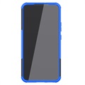Samsung Galaxy S22+ 5G Anti-Slip Hybrid Case with Kickstand - Blue / Black