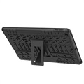 iPad 10.2 2019/2020/2021 Anti-Slip Hybrid Case with Kickstand - Black