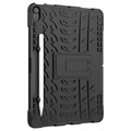 Anti-Slip iPad Air 2020/2022 Hybrid Case with Kickstand - Black