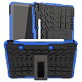 Anti-Slip iPad Air 2020/2022 Hybrid Case with Kickstand - Blue / Black