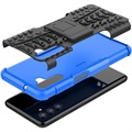 Samsung Galaxy A13 5G Anti-Slip Hybrid Case with Kickstand - Blue / Black
