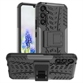 Samsung Galaxy A34 5G Anti-Slip Hybrid Case with Stand - Black