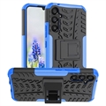 Samsung Galaxy A34 5G Anti-Slip Hybrid Case with Stand - Blue