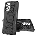 Anti-Slip Samsung Galaxy A23 Hybrid Case with Stand - Black