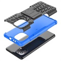 Anti-Slip Xiaomi Mi 11 Pro Hybrid Case with Stand - Blue / Black